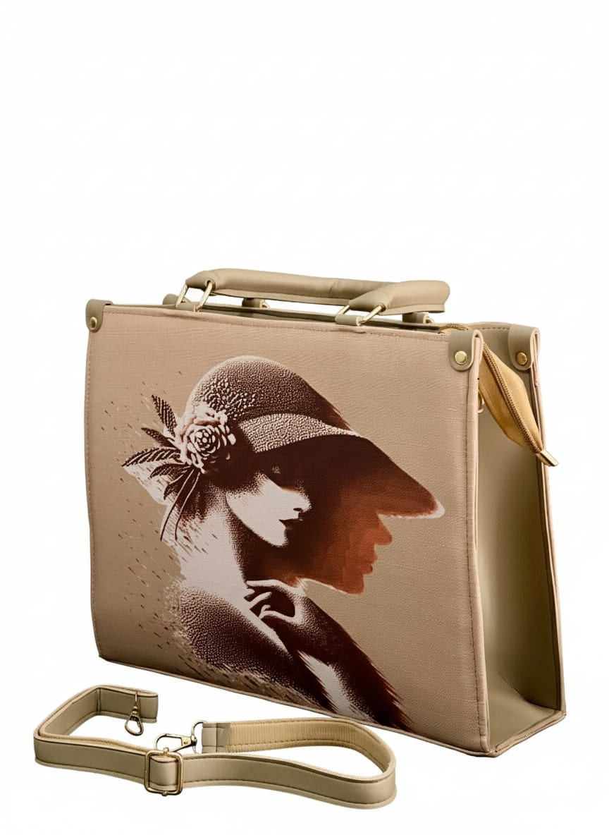 Brown Vintage Lady Bag