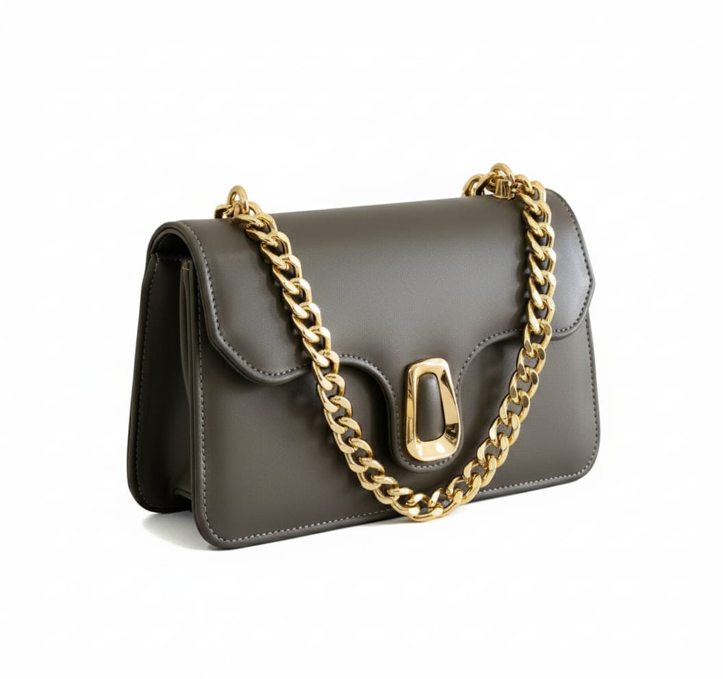 Brown Sleek Bag