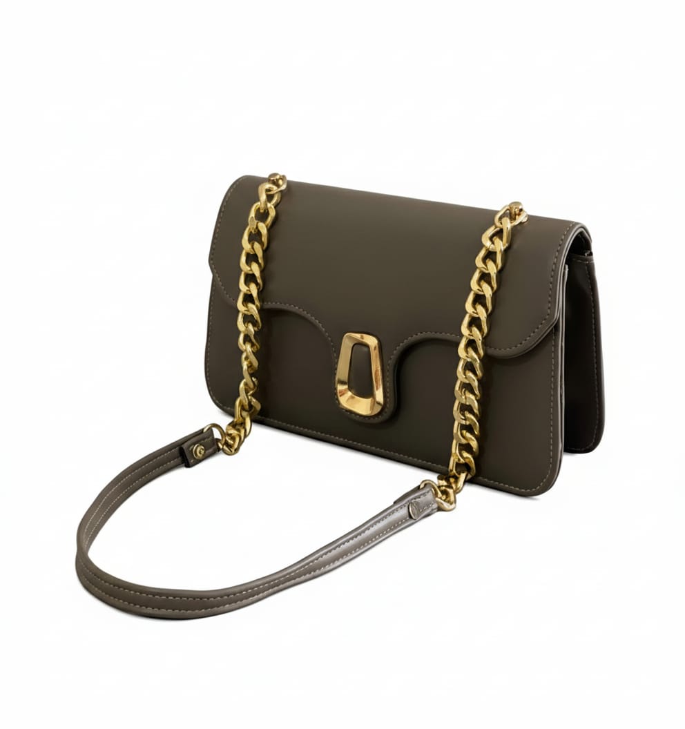 Brown Sleek Bag