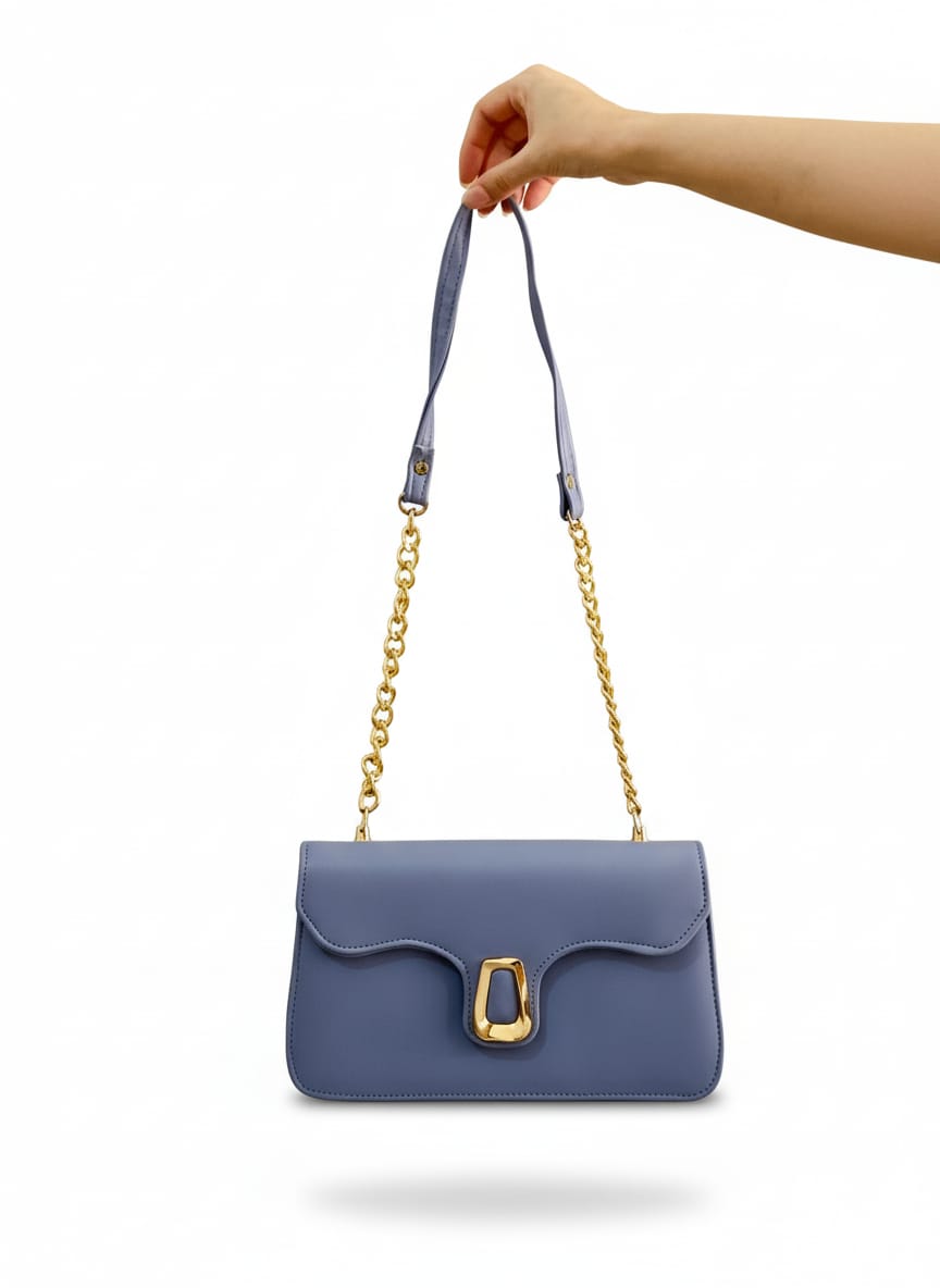Gray Sleek Bag