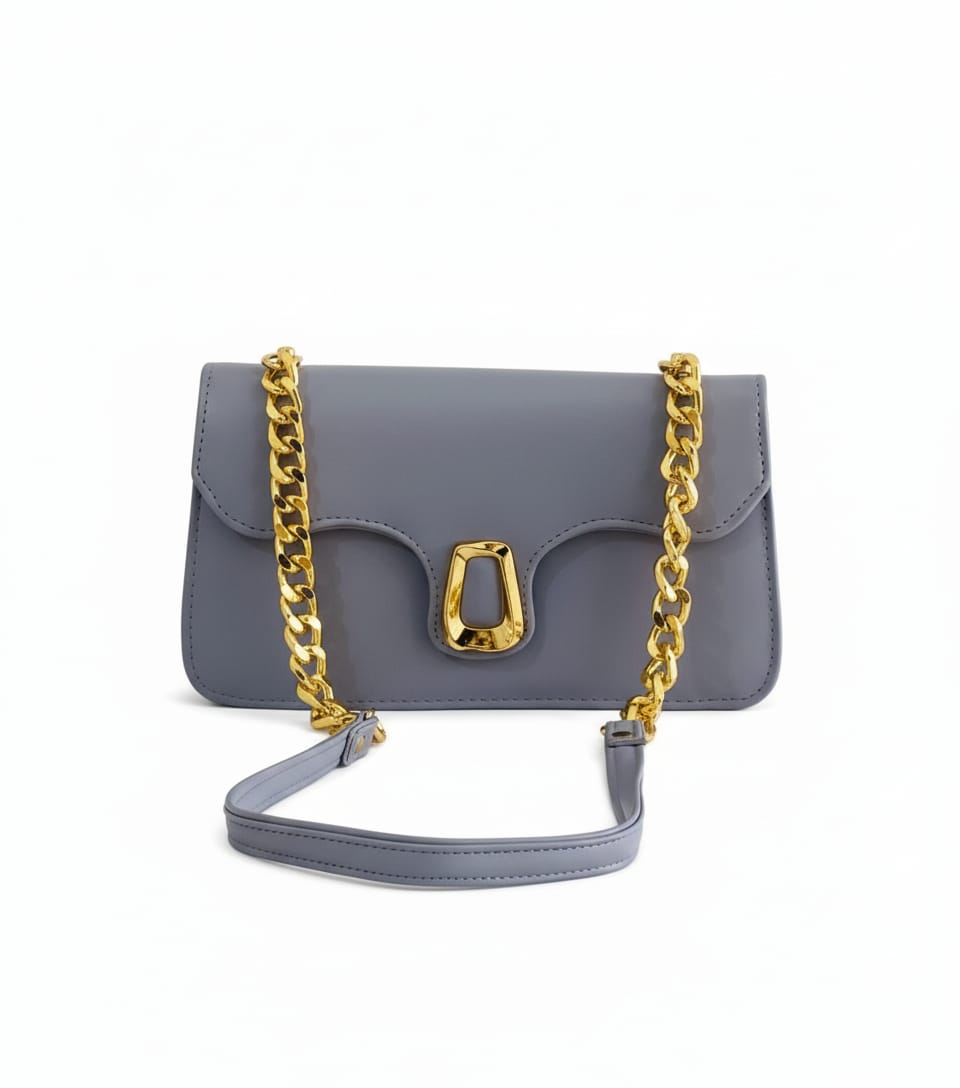 Gray Sleek Bag